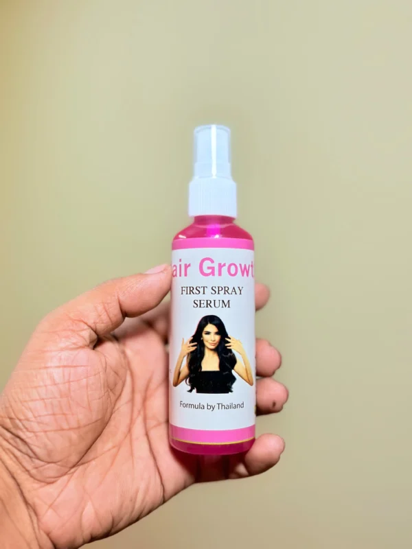 Effective natural hair growth spray