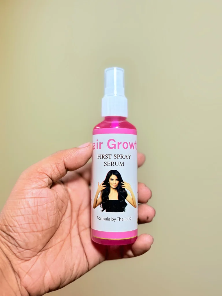 Effective natural hair growth spray