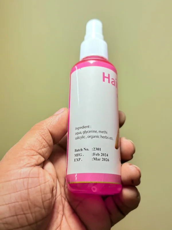 Effective Hair Growth Spray | Natural & Fast Hair Regrowth